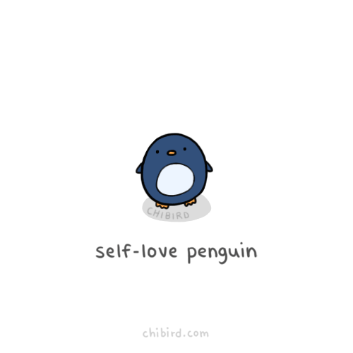 self love penguin
